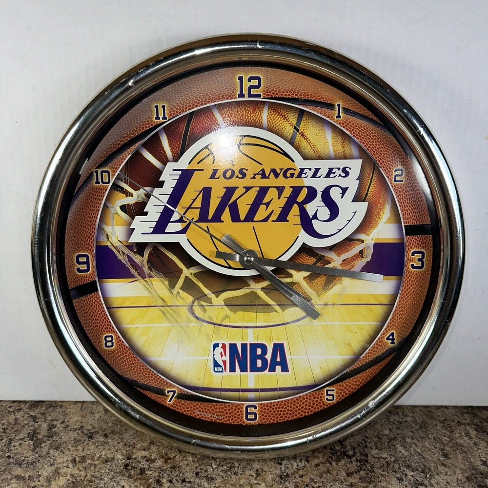 NBA Los Angeles‎ Lakers Wincraft 12" Wall Clock